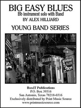 Big Easy Blues Concert Band sheet music cover